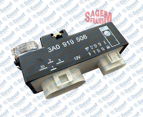 SAGEMFR 210262 Fan Kontrol Rolesi Vw Caddy Ii 1.9d Golf Iii 1.6  1.8  2.0 Polo 1.6 Klimali